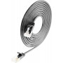Wirewin Slim Cat6a U/FTP Patchkabel RJ45, 3 m, Schwarz