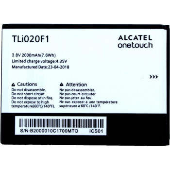 Alcatel Original Akku - TLI20F1 - One Touch Pop C7 OT-7040 und OT-7041 - 2000mAh