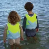Sunnylife Schwimmweste (2-3 Jahre) – Salty the Shark Aqua Neon Yellow