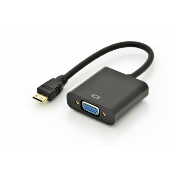 Mercodan Mini-HDMI (Stecker) auf VGA (Buchse) Adapter