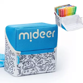 mideer Acrylpinselstifte im Etui, 60 Farben