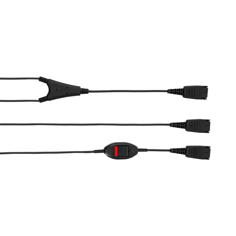 Jabra Supervisor QD-Kabel mit Supervisor-Stummschalter 8800-02-01