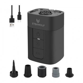 Etenwolf AIR 5 Pro 10400mAh Elektrische Pumpe (Schwarz)