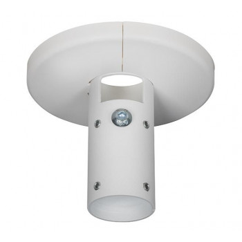 B-Tech SYSTEM V feste Deckenhalterung für 38-mm-Rohre, Weiß (BT5920/W)