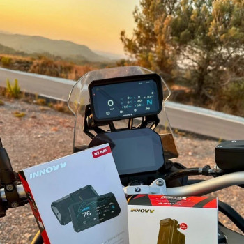 INNOVV N3 Universal Schnellverschluss-Motorrad-Smart-Display mit CarPlay, Kameras und TPMS