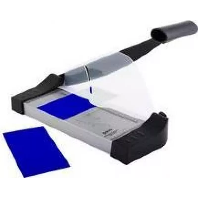 pavo Hebel-Schneidemaschine Cutter II, DIN A4, 12 Blatt, Schnittlänge 320 mm, grau/schwarz (8008070)