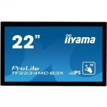 iiyama ProLite TF2234MC-B3X 21,5 inch (54,61 cm) PCAP 10-Punkt-Touch-Monitor, IPS, 1920x1080, VGA, DVI