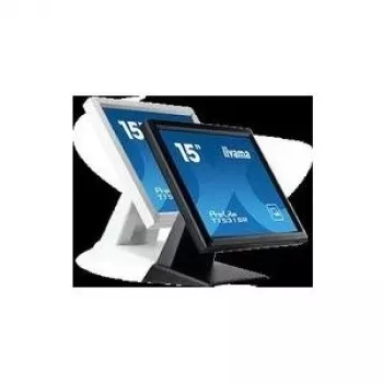 iiyama ProLite T1531SR-B3 15 inch (38,1 cm) Resistiver Touchmonitor, 4:3, 1024x768, DVI, VGA, Schwarz