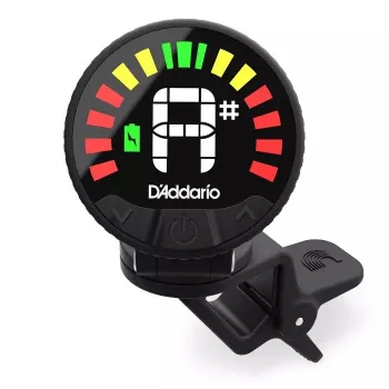 D'Addario PW-CT-26 - Gitarrenstimmgerät, schwarz