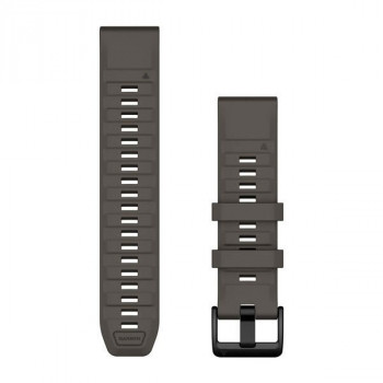 Garmin QuickFit 22 Armband, Pebble Grey Silikon [010-14559-00]