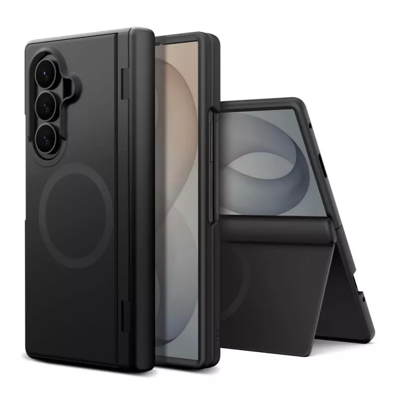 Tech-Protect Kevlar Aura MagSafe Hülle für Galaxy Z Fold 8 Ultra, Schwarz