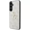 Guess Leather 4G Metal Logo Hülle für Samsung Galaxy S26 FE, Pink