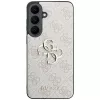 Guess Leather 4G Metal Logo Hülle für Samsung Galaxy S26 FE, Pink