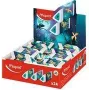 Maped Pyramide DRAGON Radiergummi aus Kunststoff, Weiß, Dreieckig, Phthalat- und PVC-frei, 24er-Display (119527)