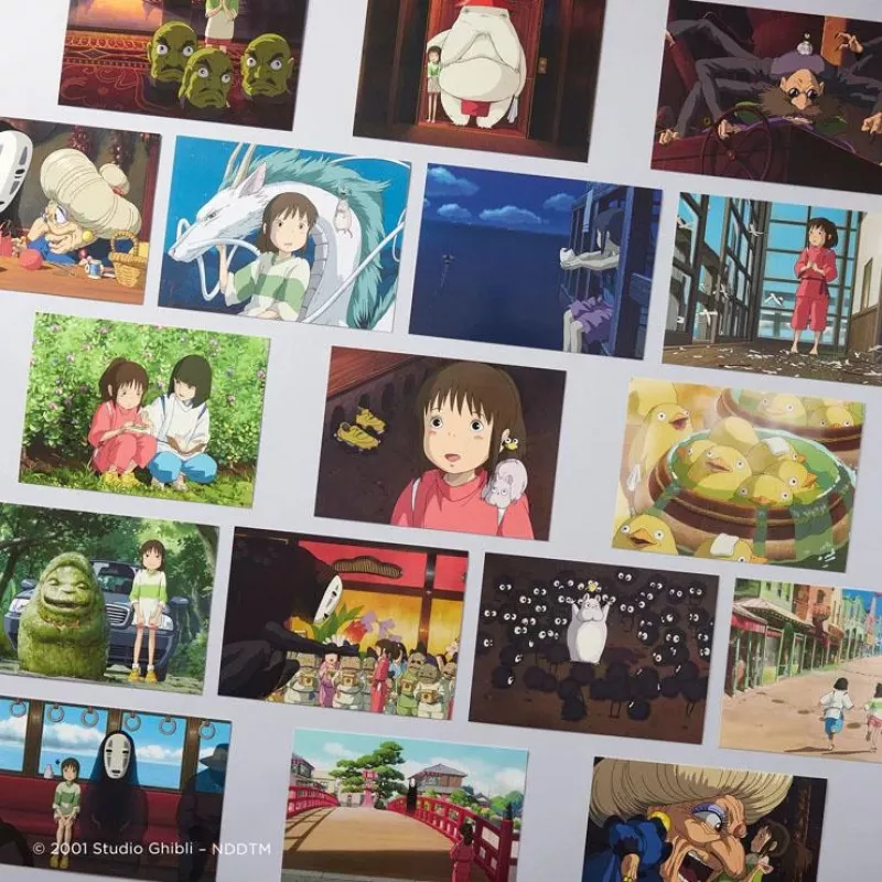 Studio Ghibli Postkartenset – Chihiros Reise ins Zauberland (30 Stk.)