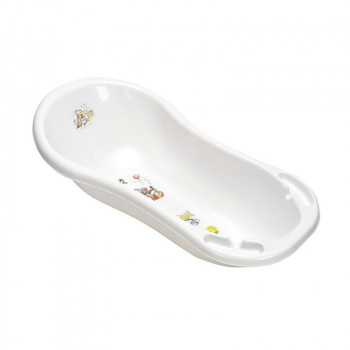 Keeeper Babybadewanne 100cm mit Stöpsel Maria Winnie the Pooh 100x51x29cm weiß
