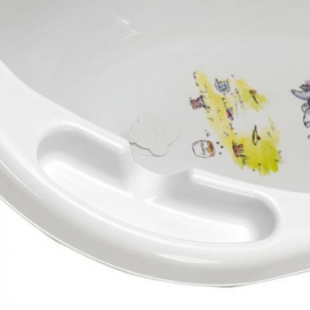 Keeeper Babybadewanne 100cm mit Stöpsel Maria Winnie the Pooh 100x51x29cm weiß