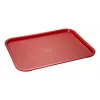 APS Fast-Food-Tablett 350 x 270 mm, Höhe 20 mm, Polypropylen, Rot (530)