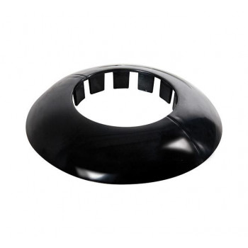 B-Tech SYSTEM 2 – Deckenabschlussring für 50mm Stangen Schwarz