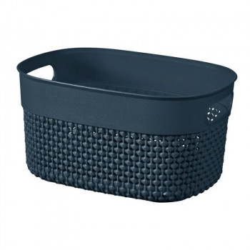 Curver Filo XS Korb 3,5 l, 23,5x17,5x12 cm, Dunkelblau