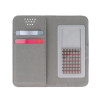 GreenGo Smart Magnet Universal-Wallet-Hülle für 5,5–5,7 Zoll Smartphones, Rot