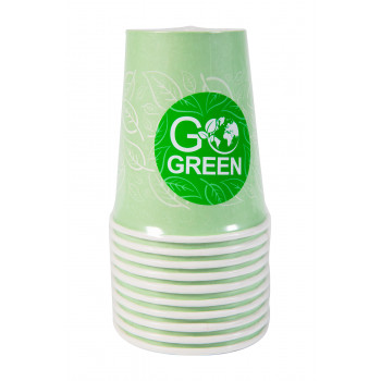Gogreen Go Green kompostierbare Becher 250 ml, 10 Stk.