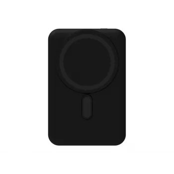mophie Essentials magnetische kabellose Powerbank 10K mit Ständer, schwarz (401118083)