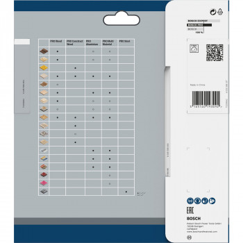 Bosch Multi Material Kreissägeblatt 165 x 30/20 x 2,4 mm, 42 Zähne (2608640519)
