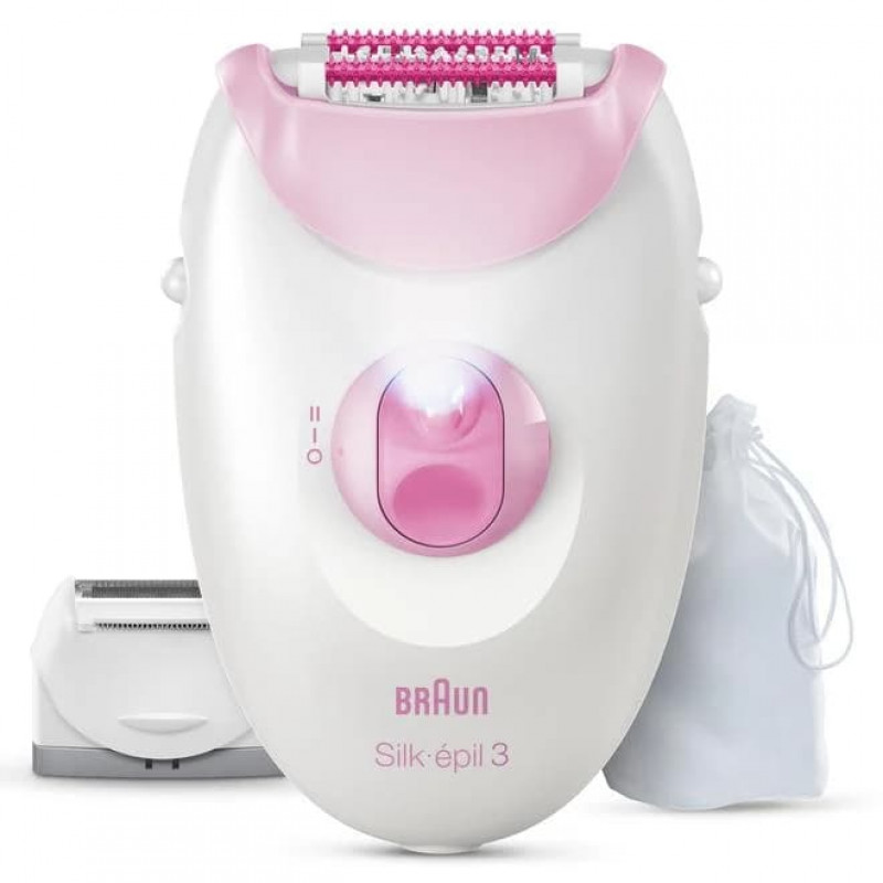 Braun Silk 3 SE3-033 Epilierer mit Zubehör