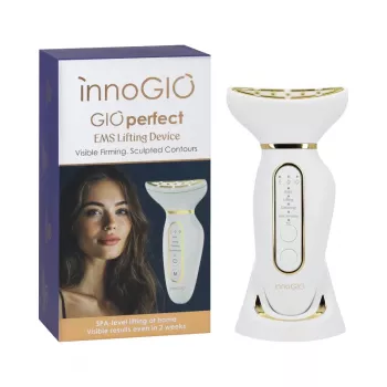 Innogio Gioperfect Gesichts- und Nackenmassagegerät mit Lifting- und EMS-Funktion GIO-735