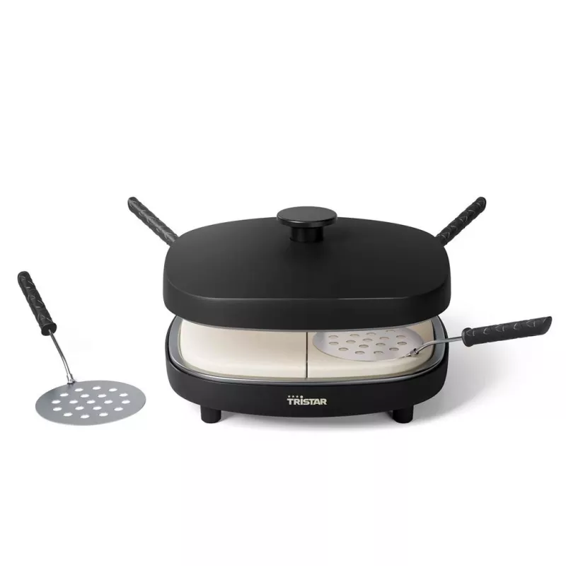 Tristar PZ-9174 Pizzamaker mit Cool-Touch-Gehäuse, Antihaftbeschichtung, Kontrollleuchte