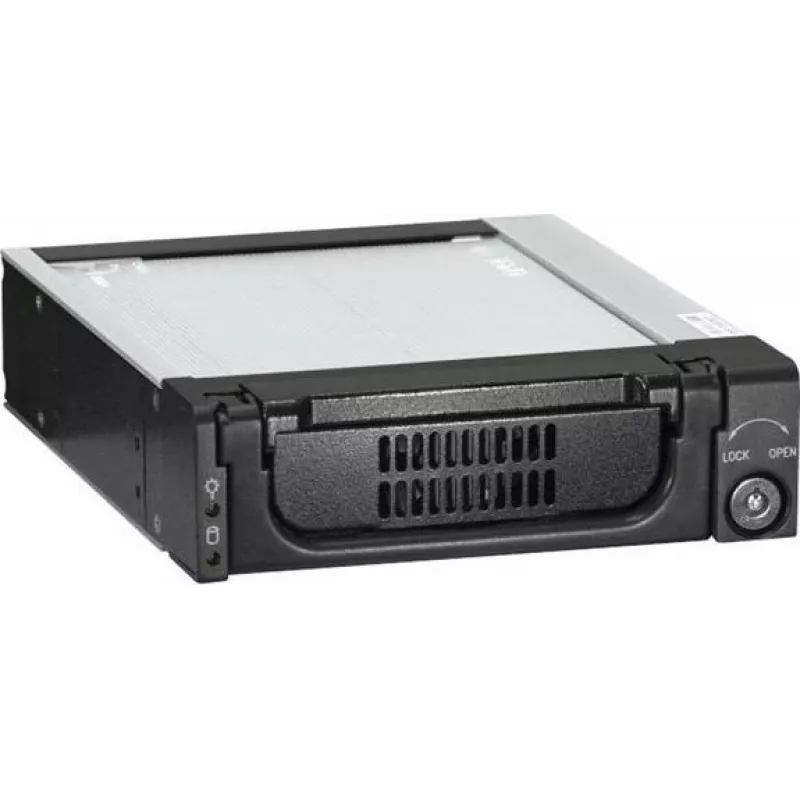 Joujye JJ-N-11WM 3,5 inch SATA/SAS Wechselrahmen, bis zu 12Gbps, Schwarz