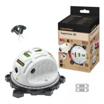 Laserliner SuperLine 2D 081.110E digitale Wasserwaage