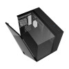 Darkflash TH285M Micro-ATX Computer-Gehäuse mit gehärtetem Glas, Schwarz