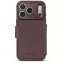 Decoded Leather Detachable Wallet – Lederhülle für iPhone 18 Pro / 17 Pro, kompatibel mit MagSafe (chocolat brown)