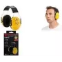 3M Peltor Optime H510AC Kapselgehörschutz, Gelb/Schwarz, verstellbarer Kopfbügel, Schaumstoff-Einlagen