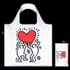 LOQI Keith Haring Tasche – Dancing Heart (reflektierend)