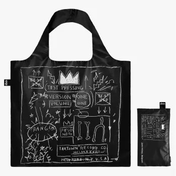 LOQI Basquiat Tasche – Crown Schwarz