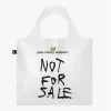 LOQI Basquiat Tasche – Not for Sale (halbdurchsichtig)