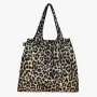 Faltbeutel LOQI – leopard dusk