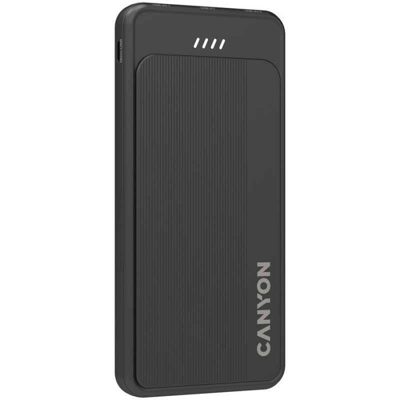 CANYON Powerbank OnPower 100 10000mAh Schwarz