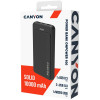 CANYON Powerbank OnPower 100 10000mAh Schwarz