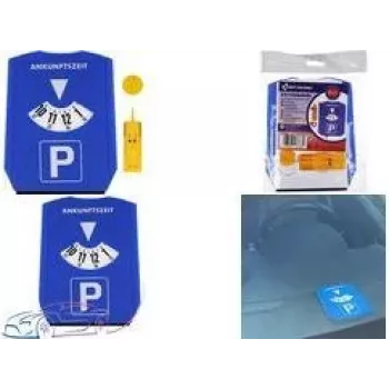 First Aid Only 5-in-1 Multifunktions-Parkscheibe, blau, Kunststoff (P-11100 00)