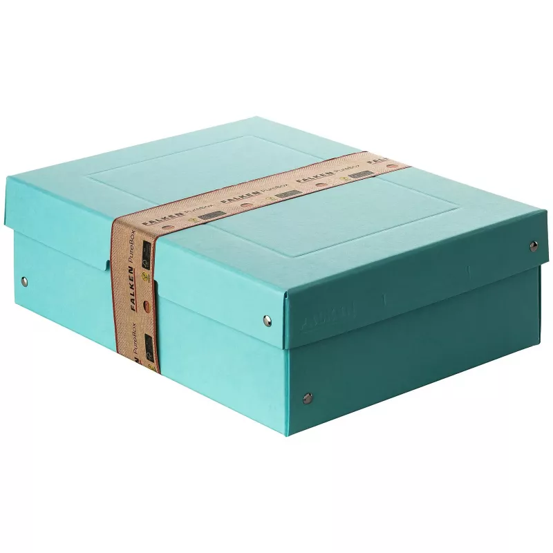 FALKEN PURE Aufbewahrungsbox 1250 Blatt pastellblau 24,0 x 32,0 x 10,0 cm