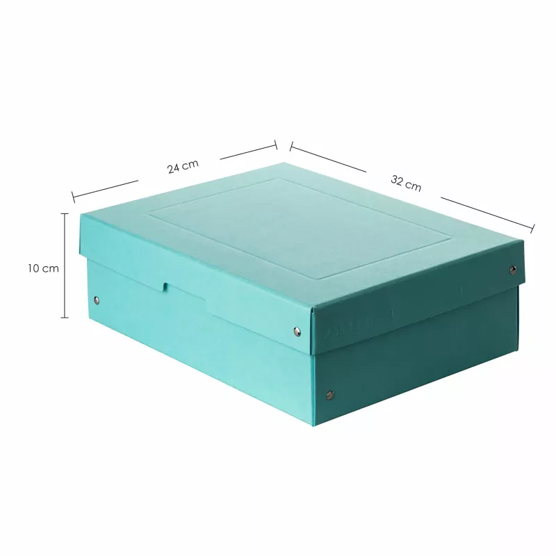 FALKEN PURE Aufbewahrungsbox 1250 Blatt pastellblau 24,0 x 32,0 x 10,0 cm