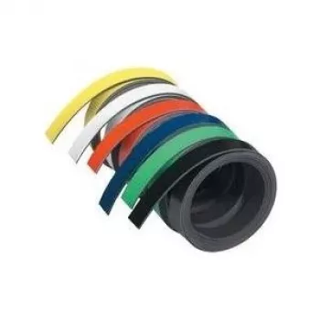 FRANKEN Magnetband (L)1.000 x (T)15 x (H)1 mm, orange zum Selbstzuschneiden, magnetisch, beschriftbar