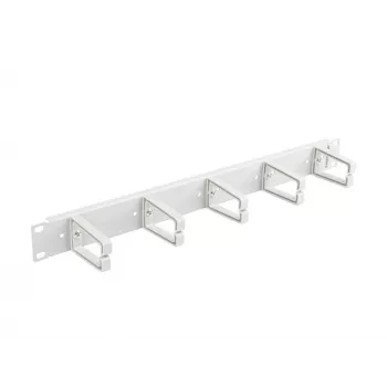 Lanberg 19 inch 1U Kabelmanagement-Panel, Typ B - Grau (AK-1202-S)