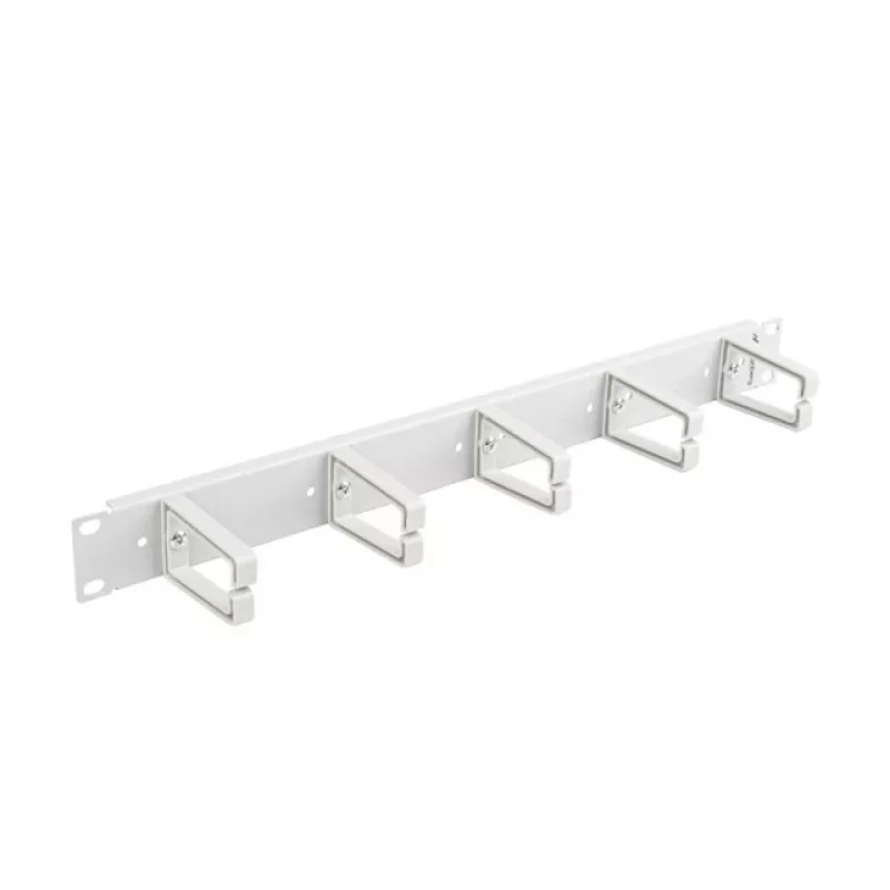 Lanberg 19 inch 1U Kabelmanagement-Panel, Typ B - Grau (AK-1202-S)