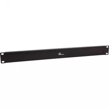 Getfort 1U Blindplatte für Rack-Schränke, Schwarz (GF-Z1U)