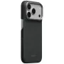 PITAKA Edge Case Argyle MagSafe Hülle für iPhone 18 Pro / 17 Pro, Basaltschwarz